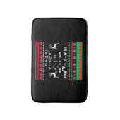 数学のクリスマス バスマット (正面縦)