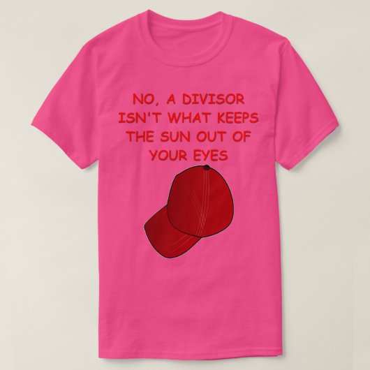 数学のジョーク18 Tシャツ (デザイン正面)