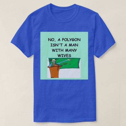 数学のジョーク62 1 Tシャツ (デザイン正面)