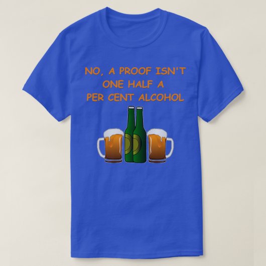 数学のジョーク71 Tシャツ (デザイン正面)