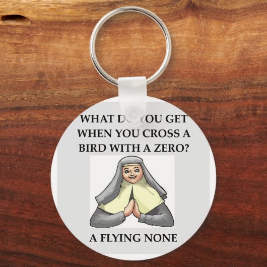 数学のジョーク キーホルダー (正面)