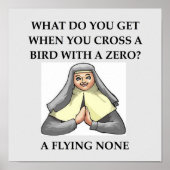 数学のジョーク ポスター (正面)