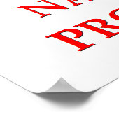 数学のジョーク ポスター (角)