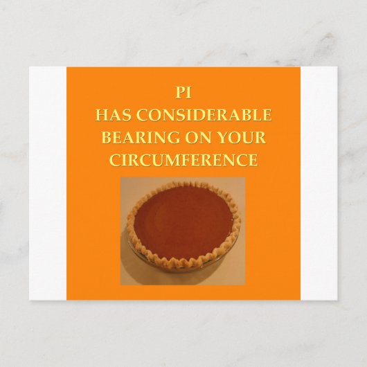 数学のジョーク ポストカード (正面)