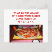 数学のジョーク ポストカード (正面)