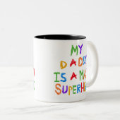 数学のスーパーヒーロー ツートーンマグカップ (正面右)