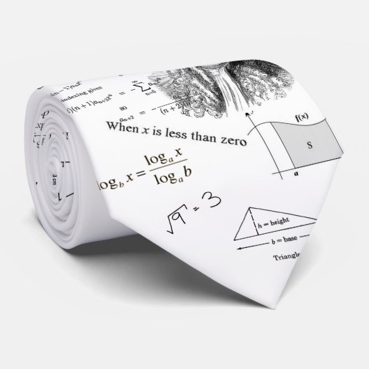数学のタイ ネクタイ (ロール)