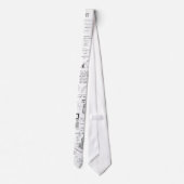 数学のタイ ネクタイ (裏面)