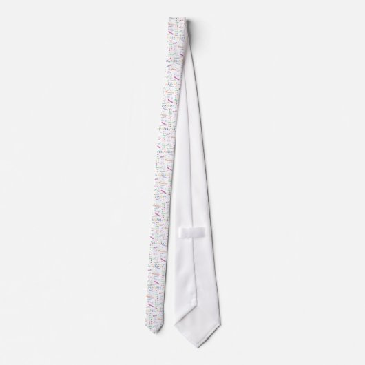 数学のタイ ネクタイ (裏面)