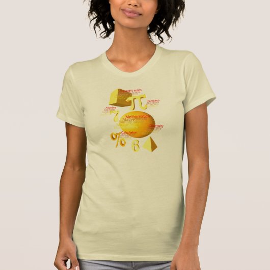 数学のティー Tシャツ (正面)
