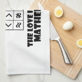 数学のデザイン キッチンタオル (四つ折り)