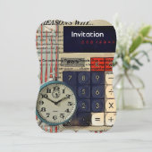 数学のファイナンシャルアドバイザー会計士計算機 招待状 (スタンド正面)