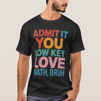 数学のブルーヘッチャー 笑える女の子 Tシャツ