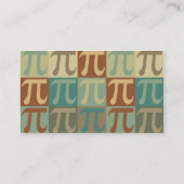 数学のポップアート 名刺 (裏面)