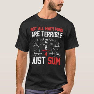 数学のユーモアすべての数学のジョークは恐ろしいだけSu Tシャツ