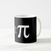 数学のユーモア-かわいいティーPi コーヒーマグカップ (正面右)