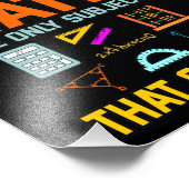 数学の主題数数学の先生 フォトプリント            (角)