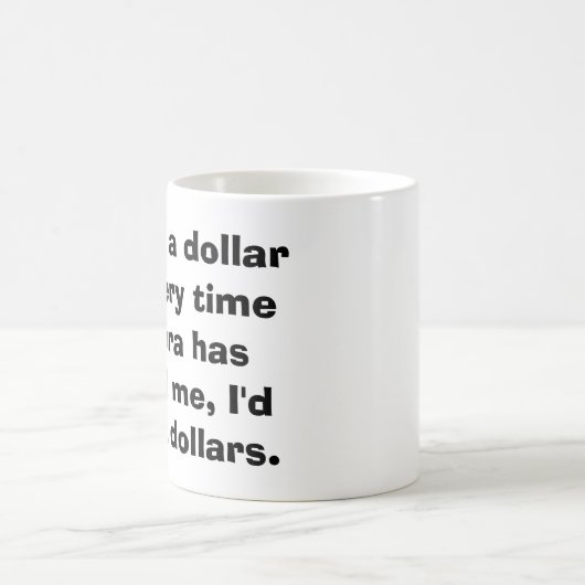 数学の代数学のマグ コーヒーマグカップ (中央)