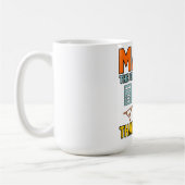 数学の件名数数学の先生 コーヒーマグカップ (左)