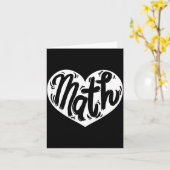 数学の先生と生徒の恋愛がバレンタインデーに カード (黄色い花)