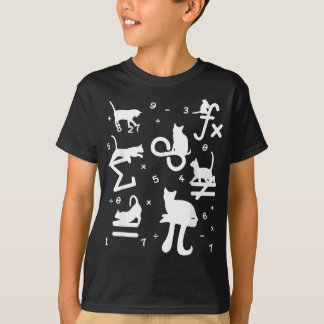 数学の先生のためのMath Cat Math Tシャツ