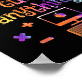 数学の先生は事実上何でもできる バックトゥスクール ポスター (角)