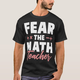 数学の先生は学校の友情を妨げる Tシャツ