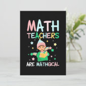 数学の先生は数学である 招待状 (スタンド正面)