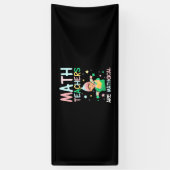 数学の先生は数学である 横断幕 (縦)