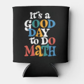 数学の先生は良い日だ感動的 缶クーラー (正面)