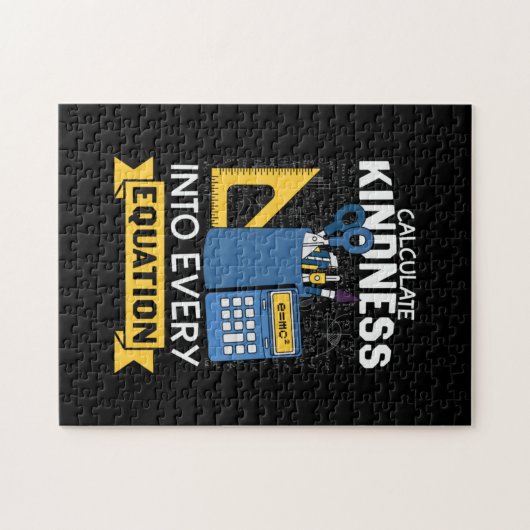 数学の先生優しさを計算 ジグソーパズル (横)