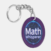 数学の先生 数学の伝道師 キーホルダー (正面左)
