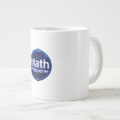 数学の先生 数学の伝道師 ジャンボコーヒーマグカップ (正面右)