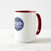 数学の先生 数学の伝道師 マグカップ (正面右)