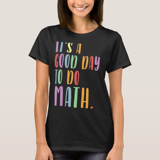 数学の先生 Tシャツ (正面)