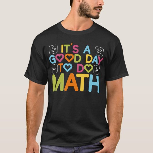 数学の先生 Tシャツ (正面)