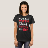 数学の全てが数学の全てがひどい Tシャツ (正面フル)