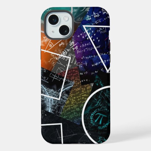 数学の公式フォンケース iPhoneケース (裏面)