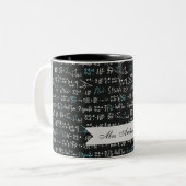 数学の公式  ツートーンマグカップ (正面左)