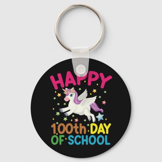 数学の公式 100日目の学校 面白い数学の先生 キーホルダー (正面)
