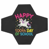 数学の公式 100日目の学校 面白い数学の先生 サッカーボール (フラット)