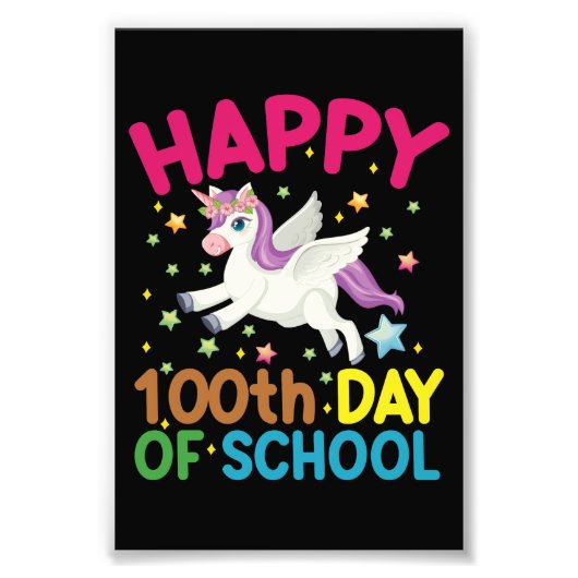 数学の公式 100日目の学校 面白い数学の先生 フォトプリント            (正面)