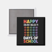数学の公式 100日目の学校 面白い数学の先生 マグネット (正面/裏面)