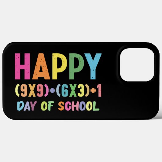 数学の公式 100日目の学校 面白い数学の先生 Case-Mate iPhoneケース (裏面 (横))