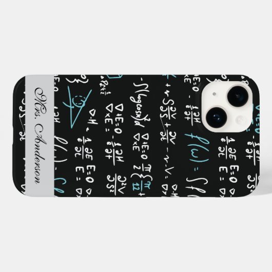 数学の公式 Case-Mate iPhoneケース (裏面 (横))