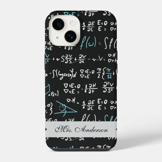 数学の公式 iPhoneケース (裏面)