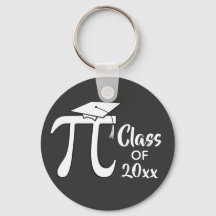 数学の円周率卒業生クラス キーチェーン