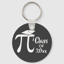 数学の円周率卒業生クラス キーチェーン