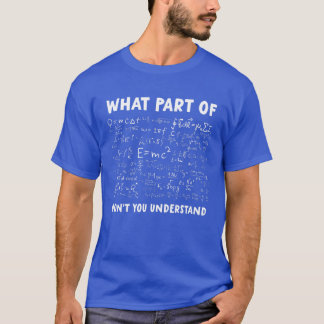 数学の冗談が分からないおもしろい部分 Tシャツ