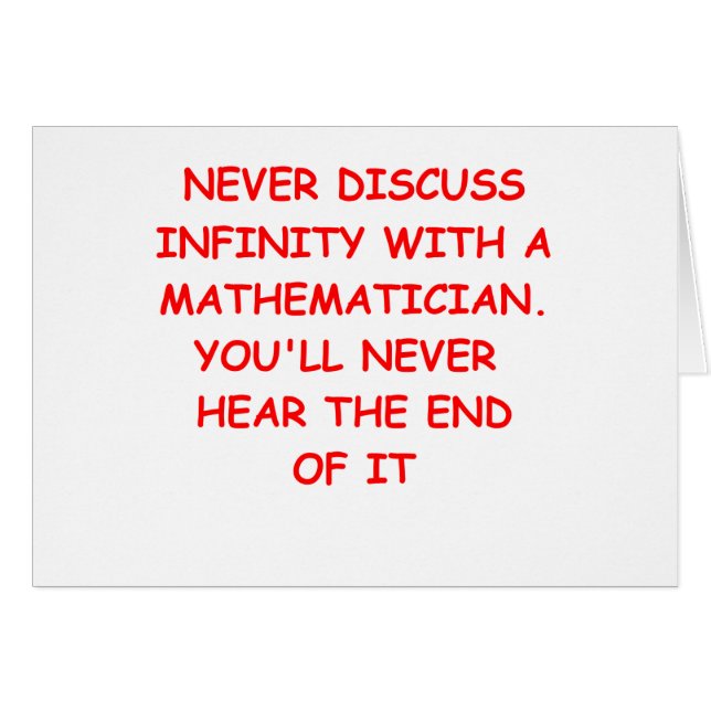 数学の冗談 (正面横)